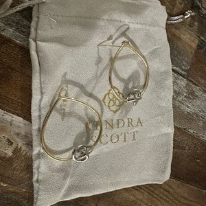 Kendra Scott two tone Presleigh open frame